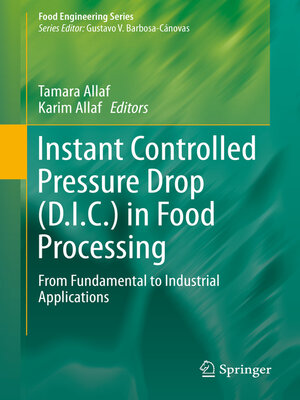 cover image of Instant Controlled Pressure Drop (D.I.C.) in Food Processing
